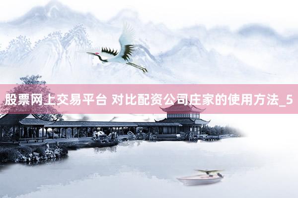 股票网上交易平台 对比配资公司庄家的使用方法_5